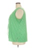 Roz & Ali Green Sleeveless Blouse Size 2X - photo 5