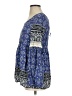 Entro Blue Long Sleeve Blouse Size S - photo 5