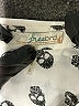 Freebird Print Ivory Long Sleeve Blouse Size L - photo 6