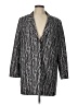 Vince Camuto Chevron-herringbone Gray Coat Size L - photo 1