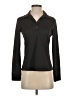 Adidas 100% Polyester Black Long Sleeve Blouse Size S - photo 1