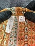 Tacera 100% Polyester Paisley Orange Casual Dress Size S - photo 4