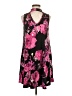 MTS Floral Black Casual Dress Size S - photo 1