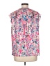Tickled Teal Pink Sleeveless Blouse Size M - photo 2
