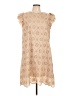 Shein 100% Polyester Tan Casual Dress Size 12 - photo 1