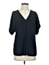 MICHAEL Michael Kors Blue Short Sleeve Blouse Size S - photo 1