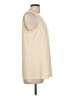 Automet Ivory Sleeveless T-Shirt Size L - photo 4