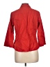 DressBarn Red 3/4 Sleeve Button-Down Shirt Size L - photo 2