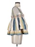 Warm 100% Cotton Blue Sleeveless Blouse Size 0 (1) - photo 4