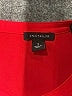 Ann Taylor 100% Polyester Red Long Sleeve Blouse Size M - photo 7