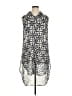 New Glory Silver Ivory Sleeveless Blouse Size 1X - photo 1