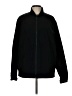Banana Republic 100% Polyester Solid Black Track Jacket Size L - photo 1