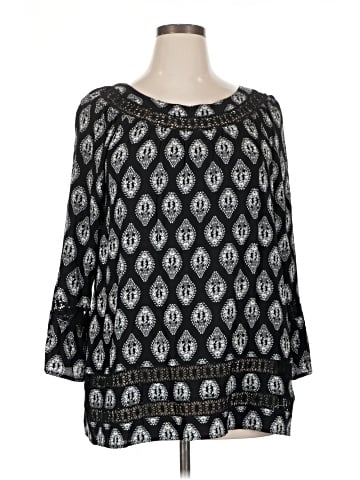 Honey Punch 3/4 Sleeve Blouse (view 1)