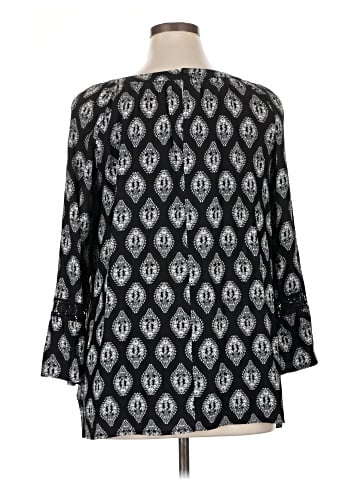 Honey Punch 3/4 Sleeve Blouse (view 2)