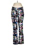 Lulu-B Print Blue Black Casual Pants Size 4 - photo 1