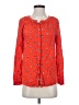 Boden 100% Viscose Red Long Sleeve Blouse Size 4 - photo 1