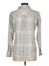 Rails 100% Rayon Plaid Gray Long Sleeve Button-Down Shirt Size M - photo 2