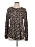 Fantaslook Black Long Sleeve Blouse Size L - photo 1