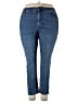 Terra & Sky Solid Blue Jeans Size 18 (petite) - photo 1
