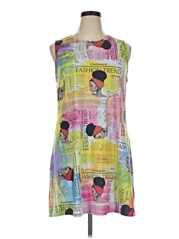 Rainbow Casual Dress (view 1)