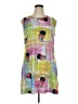 Rainbow Graphic Yellow Green Casual Dress Size XL (estimated) - photo 1