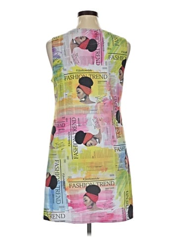 Rainbow Casual Dress (view 2)