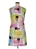 Rainbow Graphic Yellow Green Casual Dress Size XL (estimated) - photo 2