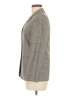 Petite Sophisticate Plaid Gray Wool Blazer Size 6 - photo 5