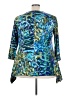 Assorted Brands Teal 3/4 Sleeve Blouse Size 3X (estimated) - photo 2