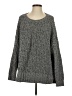 American Eagle Outfitters 100% Polyester Tweed Gray Pullover Sweater Size S - photo 1