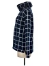J.Crew Factory Store 100% Polyester Checkered-gingham Blue Turtleneck Sweater Size M - photo 5
