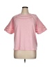 Boden 100% Cotton Pink Short Sleeve Top Size 16 - 18 - photo 1