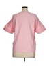 Boden 100% Cotton Pink Short Sleeve Top Size 16 - 18 - photo 2