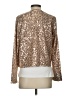 Molly Bracken 100% Polyester Metallic Gold Blazer Size XS - photo 2