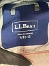 L.L.Bean 100% Nylon Color Block Red Snow Jacket Size Med 10/12 - photo 6