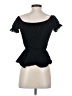 Assorted Brands Black Short Sleeve Top Size S (estimated) - photo 2