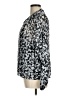 Calvin Klein Animal Print Silver Long Sleeve Blouse Size M - photo 5