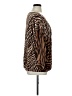 MICHAEL Michael Kors Animal Print Brown Long Sleeve Blouse Size XL - photo 4