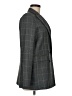 Mango Plaid Gray Blazer Size M - photo 4