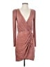 Halogen 100% Polyester Burgundy Cocktail Dress Size XS - photo 1