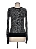 French Connection Animal Print Black Pullover Sweater Size L - photo 1