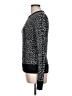 French Connection Animal Print Black Pullover Sweater Size L - photo 5