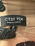 C'est Toi 100% Tencel Solid Tan Jumpsuit Size S - photo 4