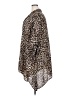 Melissa Paige 100% Polyester Animal Print Brown 3/4 Sleeve Blouse Size 3X - photo 5