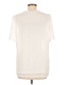Unbranded 100% Polyester Ivory Short Sleeve Blouse Size M - photo 2