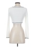 Shein White Long Sleeve Top Size 4 - photo 2