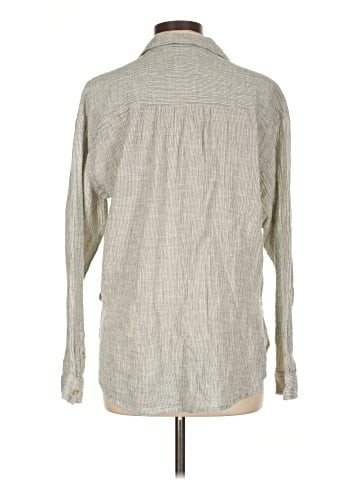 By Anthropologie Long Sleeve Button-Down Shirt (view 2)