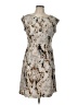 Worthington 100% Polyester Camo Gray Cocktail Dress Size 10 - photo 1