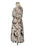Worthington 100% Polyester Camo Gray Cocktail Dress Size 10 - photo 5