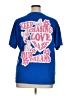 Assorted Brands 100% Cotton Hearts Blue Short Sleeve T-Shirt Size XL - photo 2